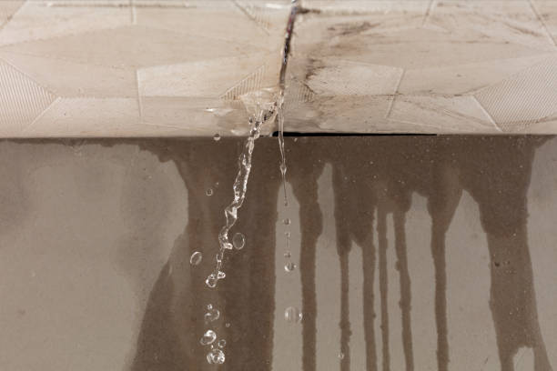 Professional Structural Drying technician working in Troy, ME